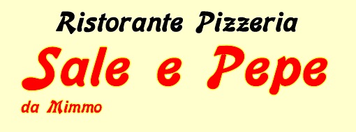 Pizzeria: Sale e Pepe 