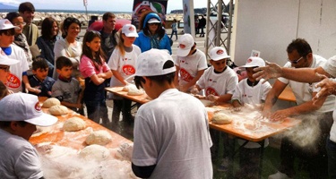 Piazza Dante, il più grande laboratorio didattico sulla Pizza