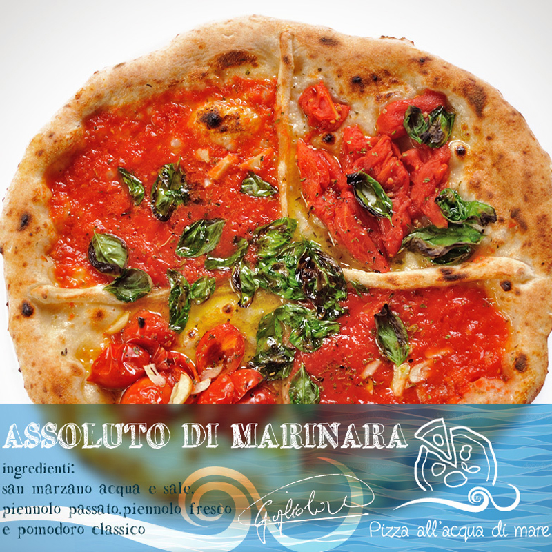 AVPN - Neapolitan Pizza with sea water salt