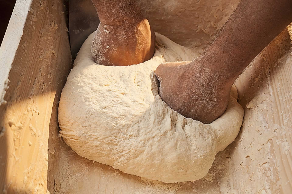 AVPN - Bread in pizzeria