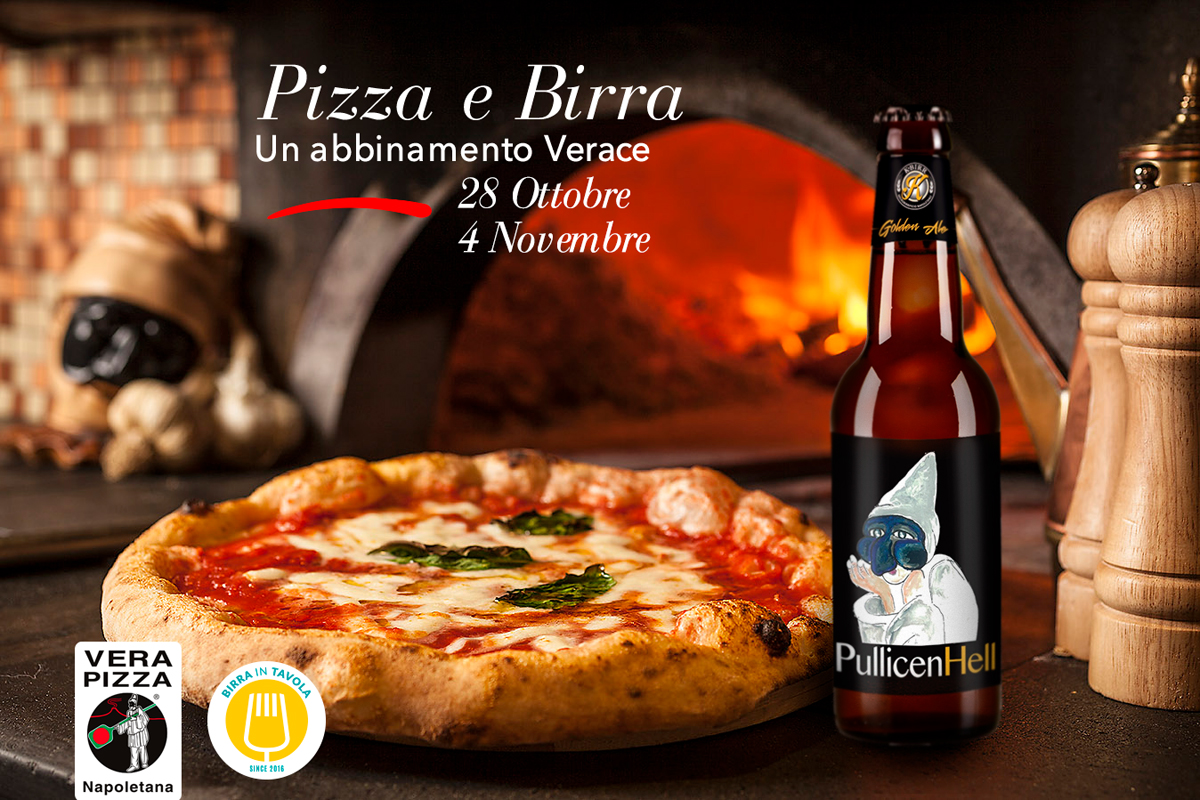 
Pizza y cerveza, un maridaje Verace.

