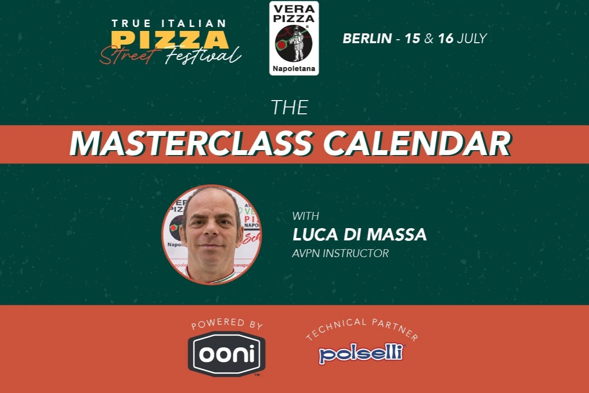 The AVPN present in Berlin at the True Italian Pizza Street Festival with numerous masterclasses