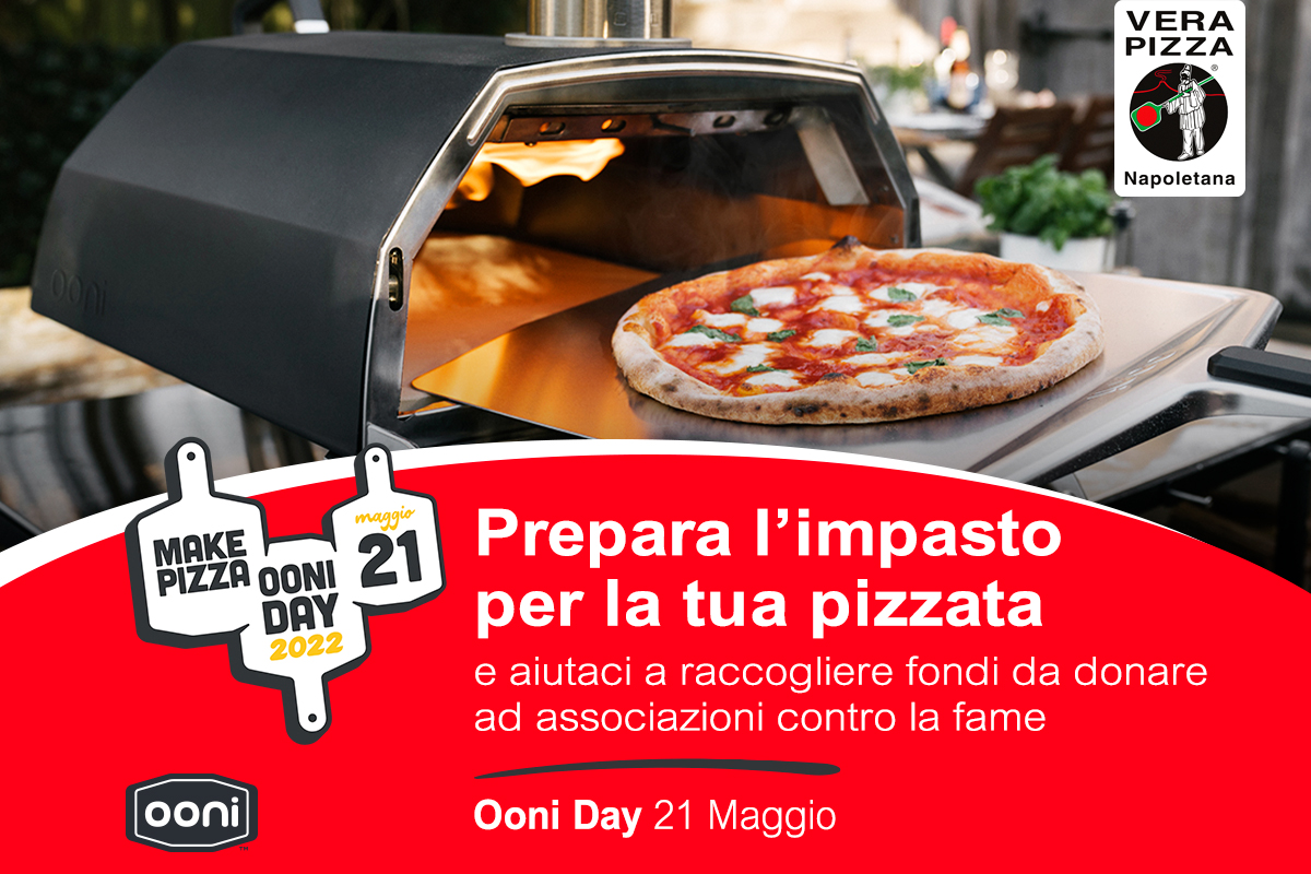 AVPN sostiene l'Ooni Day! Pubblica la tua pizza e Ooni dona 1€ in beneficenza per la fame nel mondo