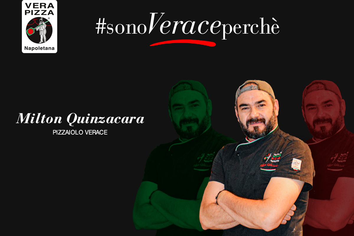 #SonoVeracePerché: oggi raccontiamo la storia di Milton Quinzacara, pizzaiolo verace di 9 PIZZAIOLI, in Cile