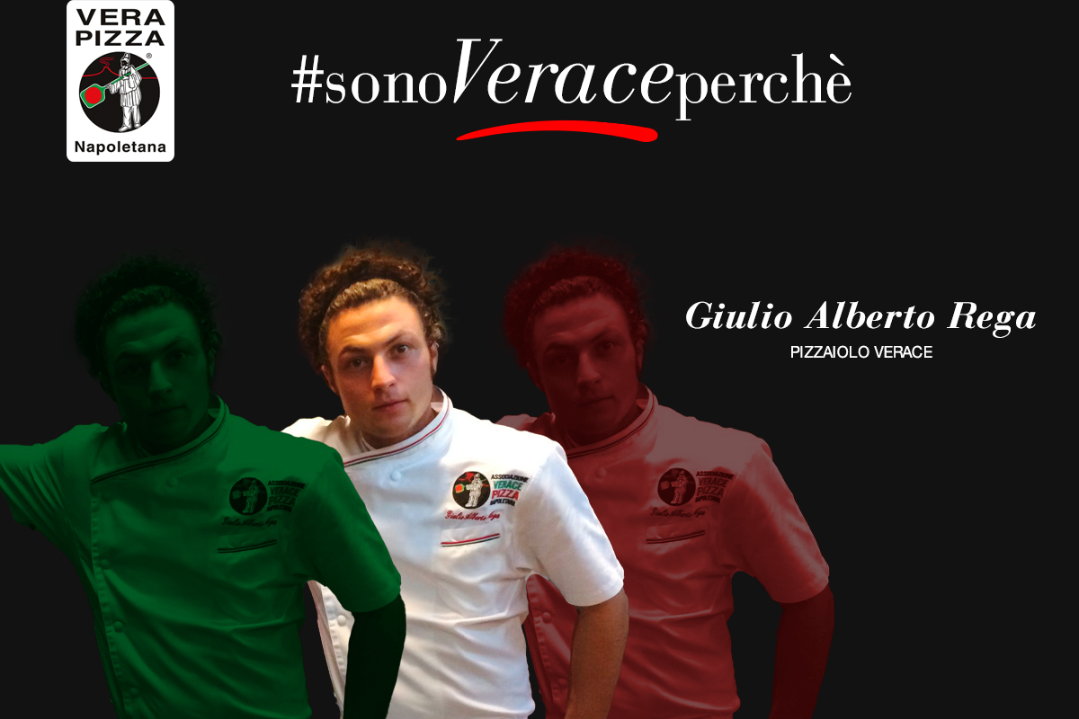 #SonoVeracePerché: oggi raccontiamo la storia di Giulio Alberto Rega, pizzaiolo verace Pizzeria Lucia.