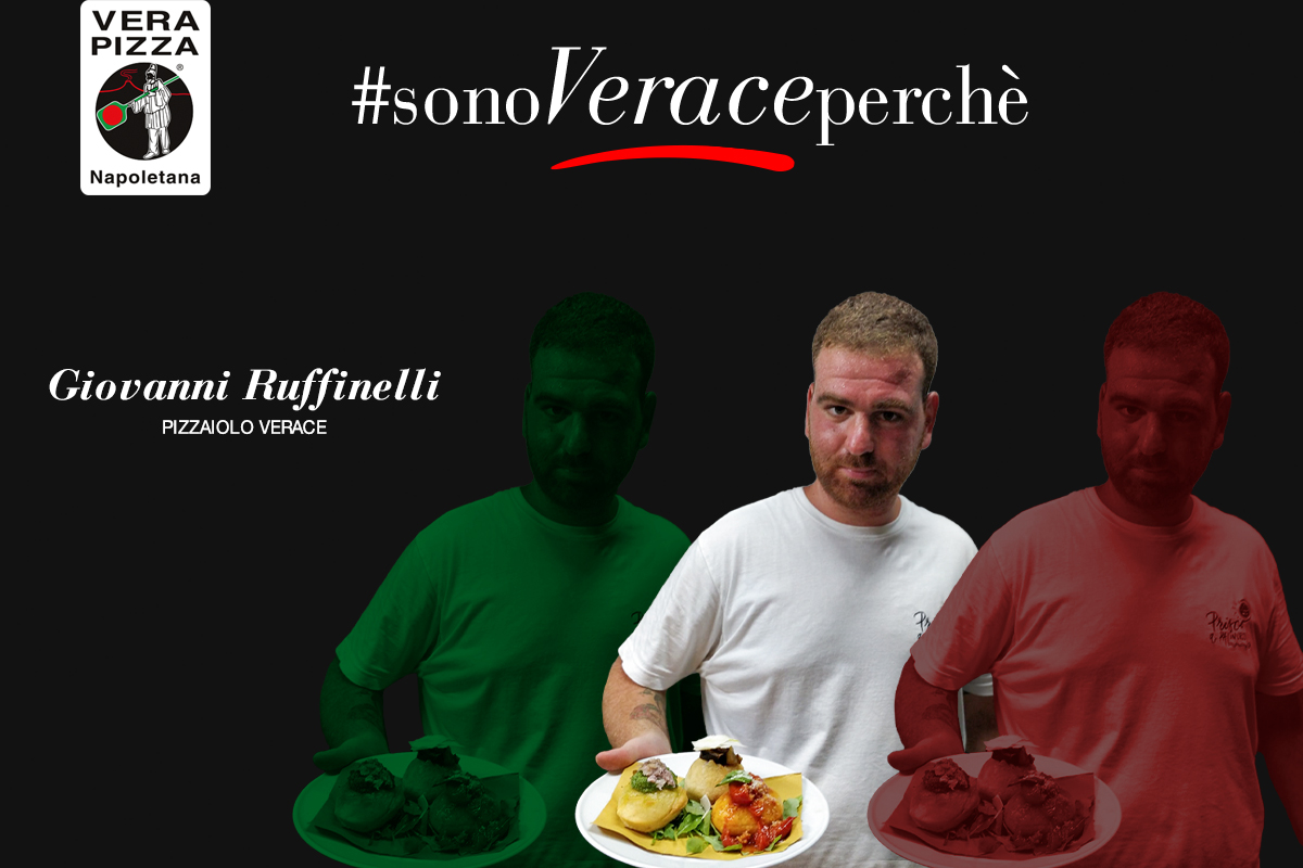 #SonoVeracePerché: oggi raccontiamo la storia verace di Giovanni Ruffinelli, pizzaiolo del gruppo Prisco
