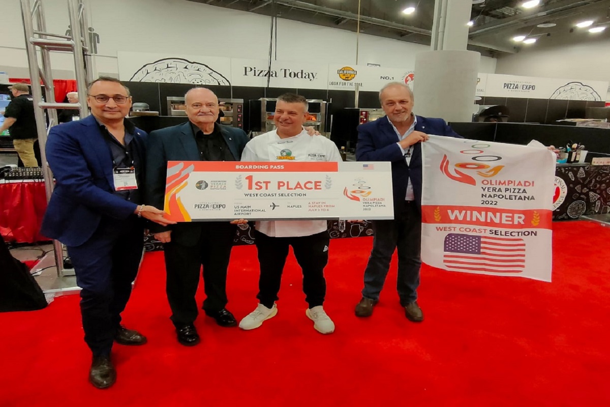 Il Pizzaiolo Verace Carmine Candito è il vincitore della categoria Pizza Napoletana – STG di Las Vegas