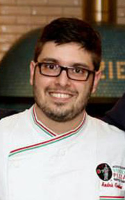 Pizzaiolo associato: André Guidon 