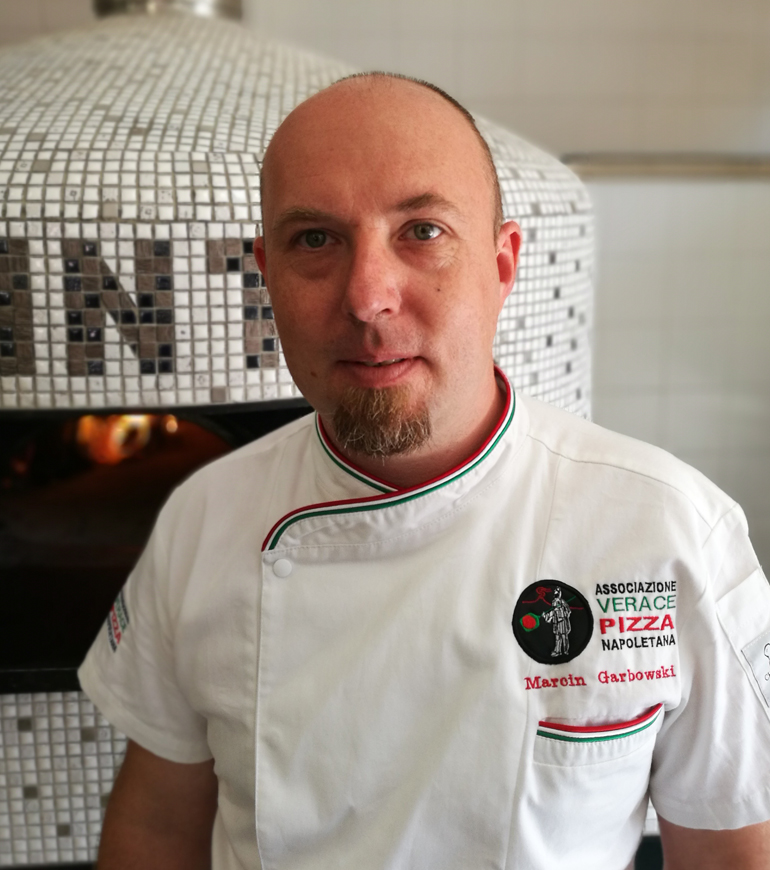 Pizzaiolo associato: Marcin Garbowski 