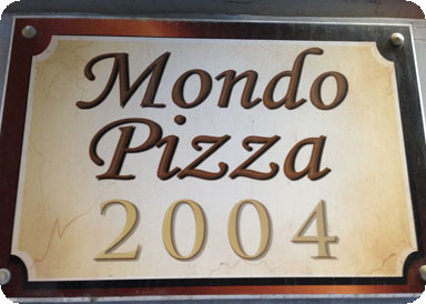 Pizzeria: Mondo Pizza 2004 