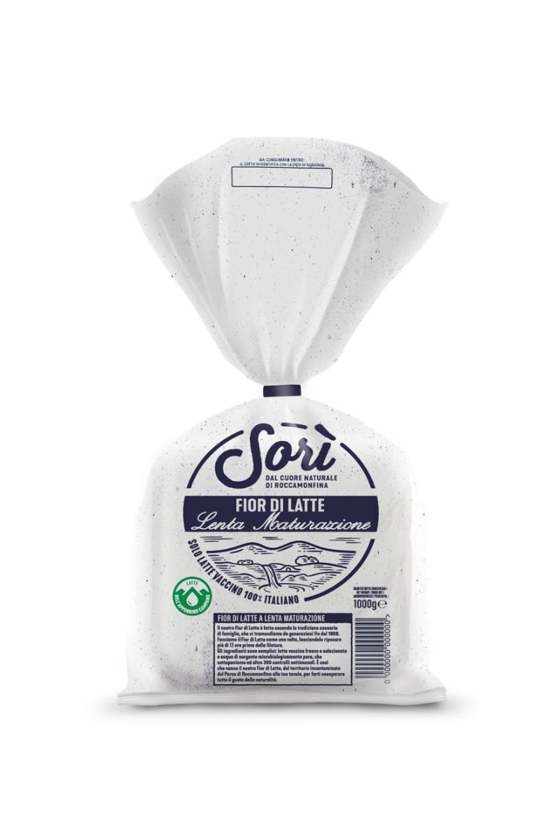 Fior di Latte a Lenta Maturazione - Mozzarella di Bufala Campana DOP 