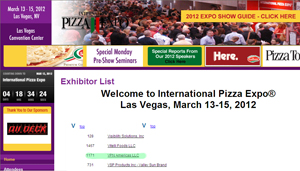 International Pizza Expo - Las vegas 13-15 marzo 2012 