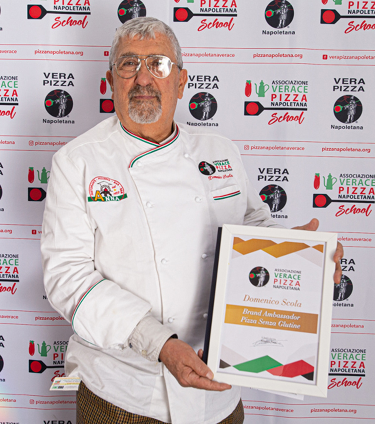 Brand Ambassador AVPN - Pizza senza glutine - Domenico Scola