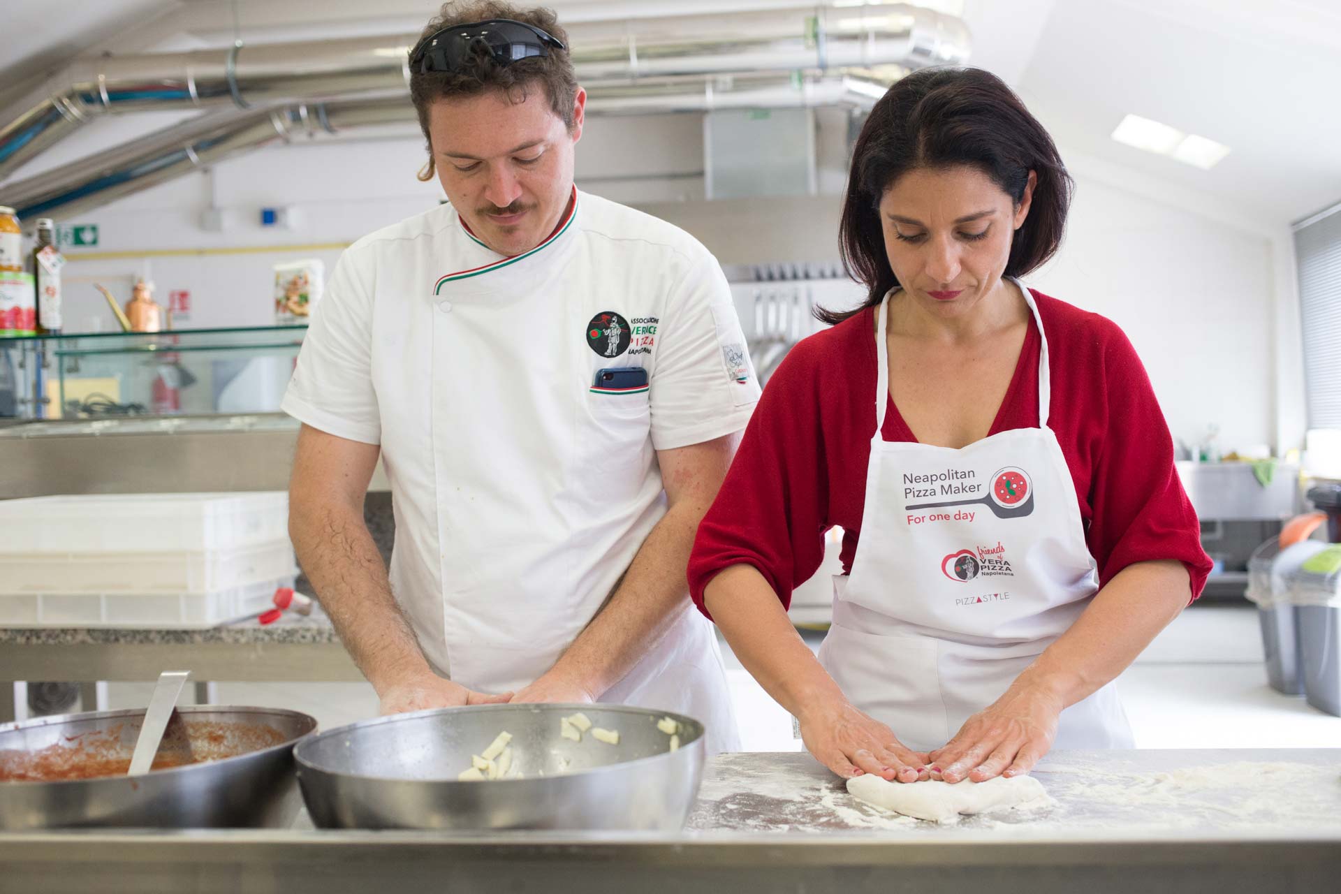 AVPN - Corso Pizzaiolo per un giorno - Lavorazione degli impasti